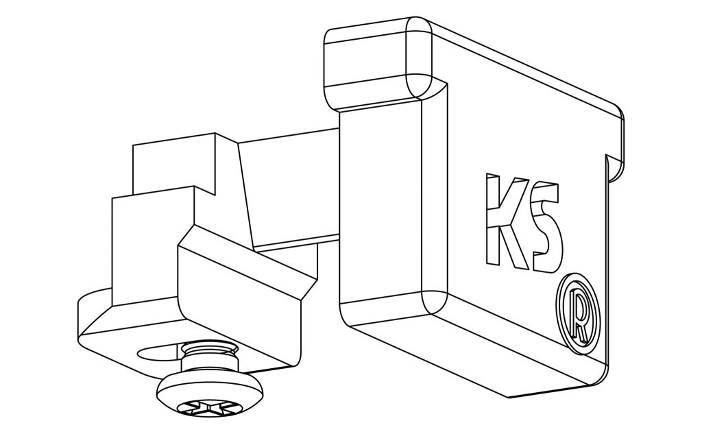 Ks Eindkap Met Schroef Wit 100st