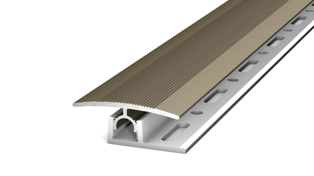 Overgangsprofiel Junior 33mm Edelstaal-Mat 6-12mm 270cm - nr. 316 3162014270