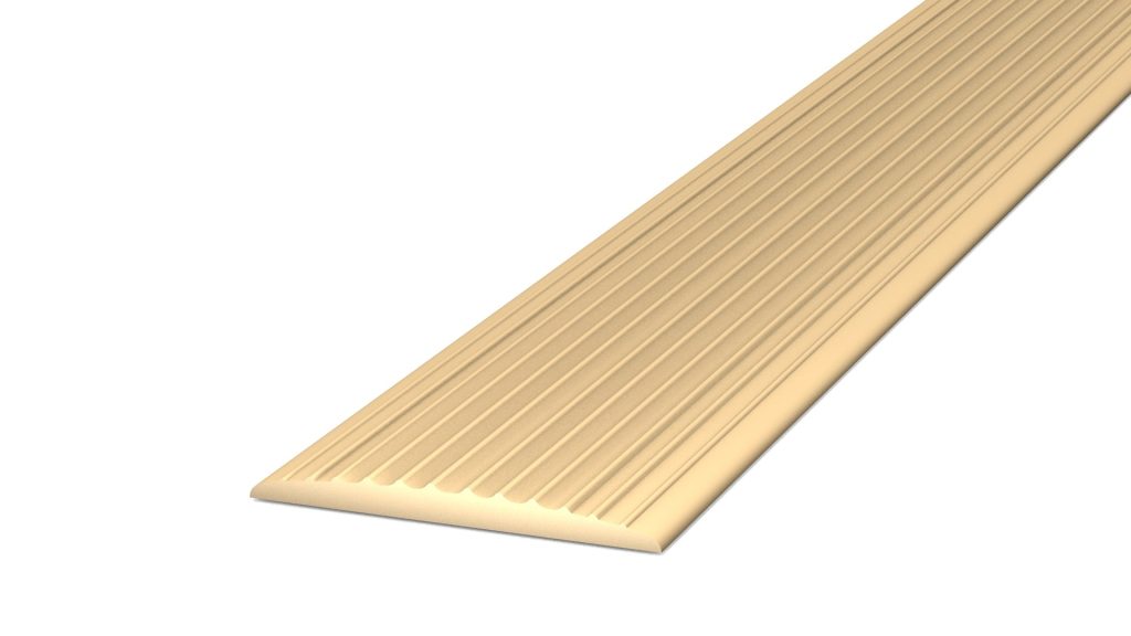 PVC Inleg Beige v. Alum. Trapkant 25mtr - nr. 825 8252041025