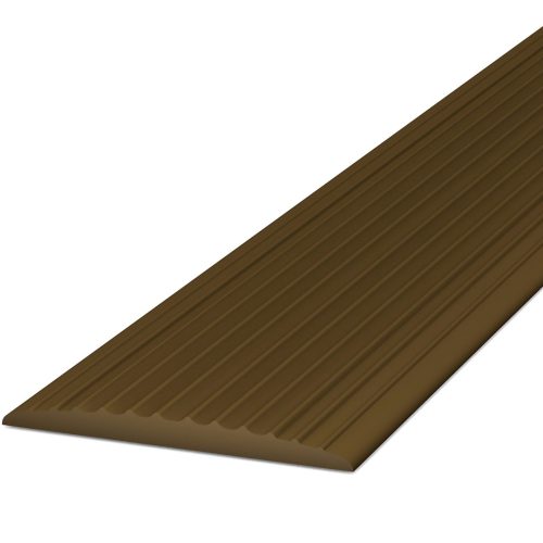 PVC Inleg Bruin v. Alum. Trapkant 25mtr - nr. 825 8252040025