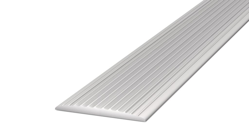 PVC Inleg nr. Grijs v. Alum. Trapkant 25mtr - nr. 825 8252042025