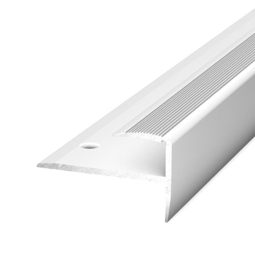 Traphoek afsluitprofiel 8-9mm aluminium 250cm - nr. 272 2721311250