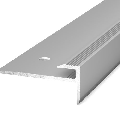 Trapkantprofiel PVC 2,5-3mm Zilver 10x250cm - nr. 177 1771311250
