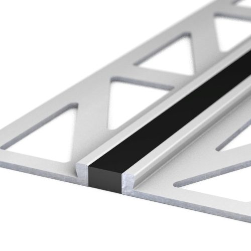 Voeg-/Dilatatieprofiel Aluminium 2,5 mm Zwart 300cm nr. 769 7692532300