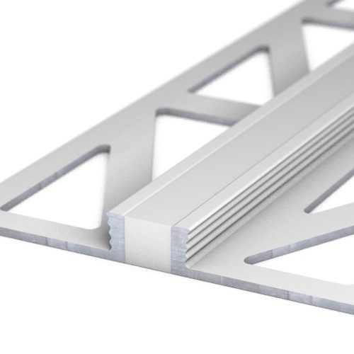 Voeg-/Dilatatieprofiel Aluminium 4,5 mm Zilvergrijs 300cm nr. 771 7712545300