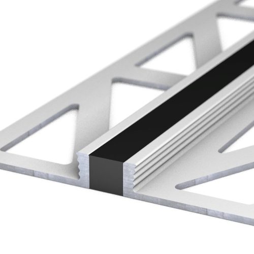 Voeg-/Dilatatieprofiel Aluminium 4,5 mm Zwart 300cm nr. 771 7712532300
