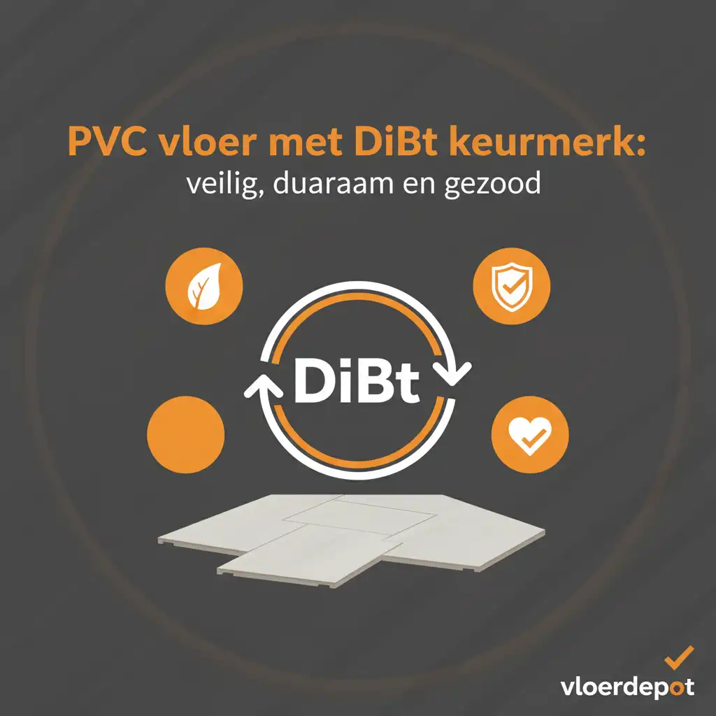 PVC vloer met DIBt keurmerk – Veilig, Duurzaam & Gezond | vloerdepot.nl