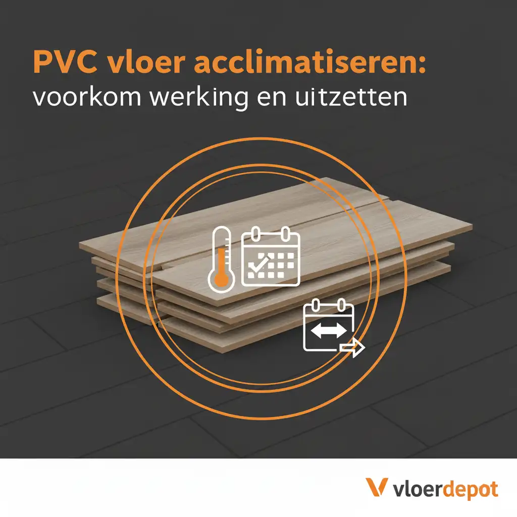 PVC vloer acclimatiseren: voorkom werking en uitzetten