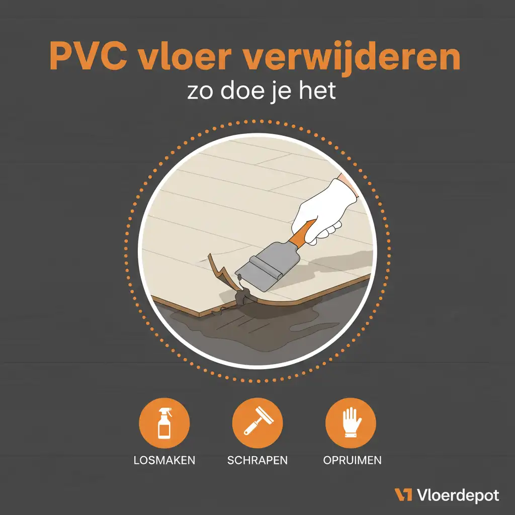 PVC vloer verwijderen: zo doe je het