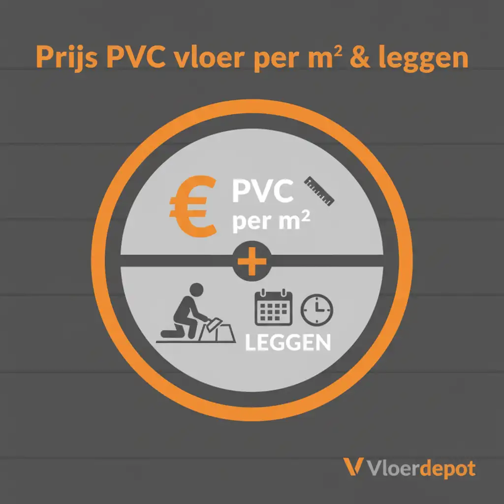 Prijs PVC vloer per m² & leggen